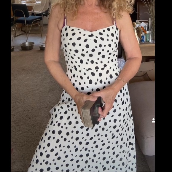 Reformation Odele Dress in Ink Blot size 0 like new!! - Picture 3 of 12